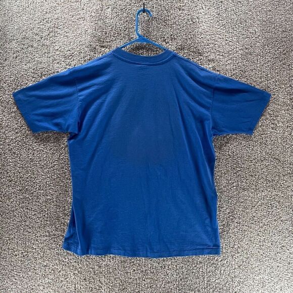 Field Of Dreams Shirt Mens Extra Large Blue Vintage 1991 Single Stitch 90s Crew - Picture 8 of 9